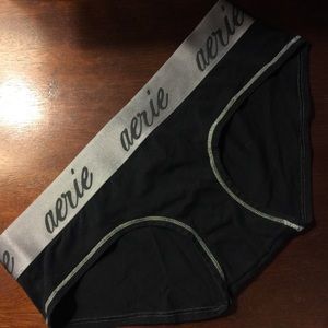 [ Aerie ] Black boyshort underwear *read caption*